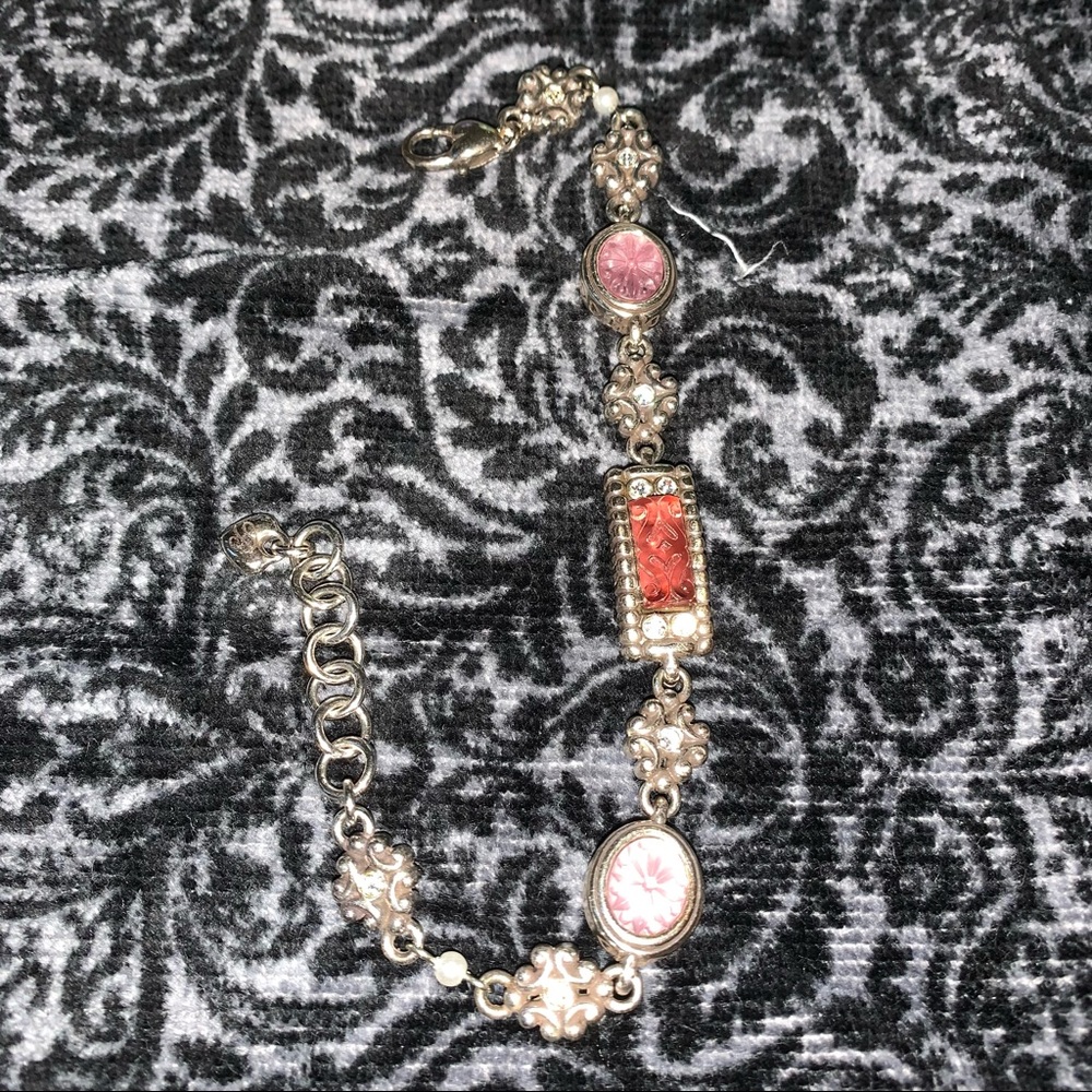 BRIGHTON GEM STONE BRACELET EUC